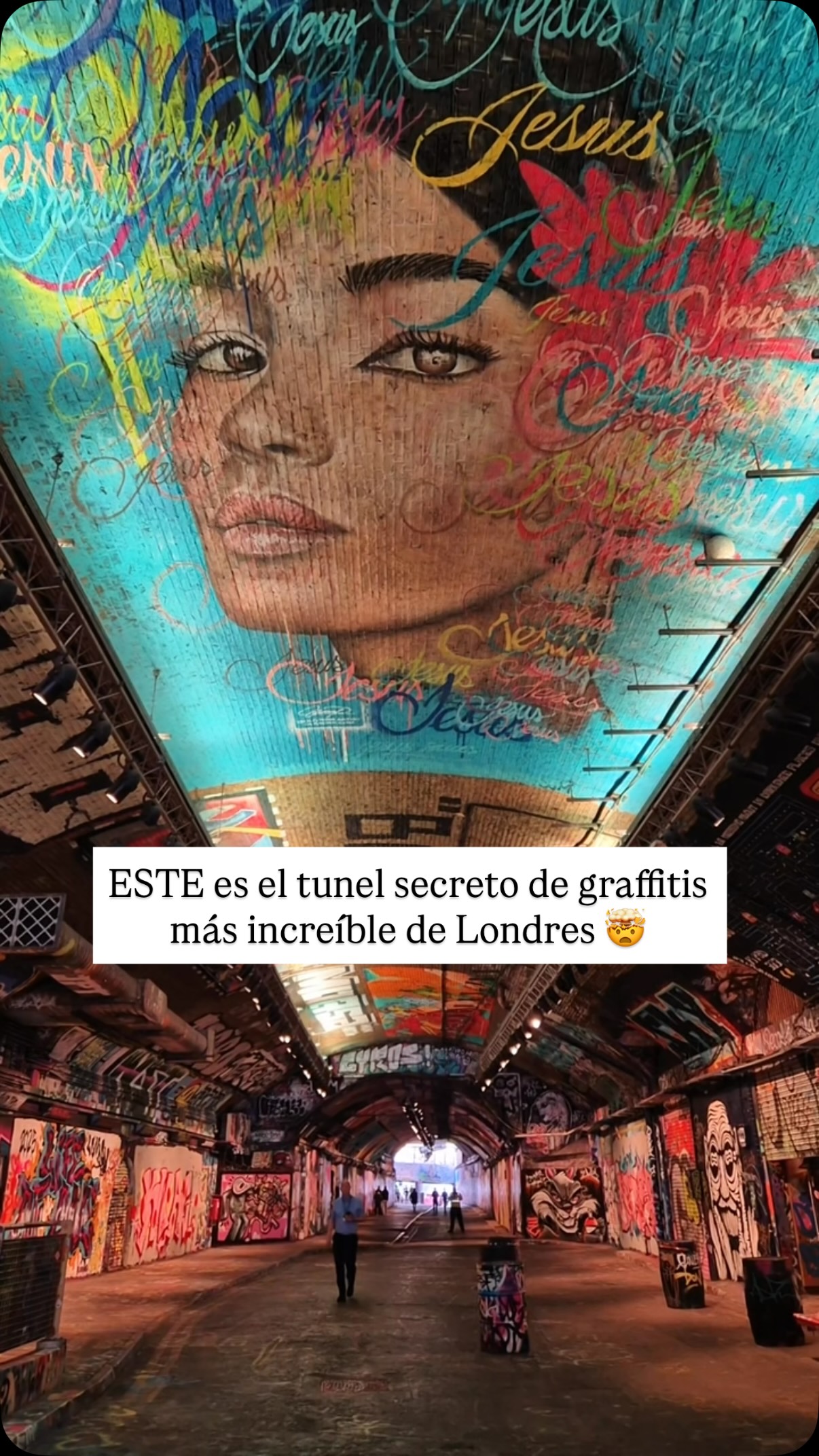 London's Secret Graffiti Tunnel