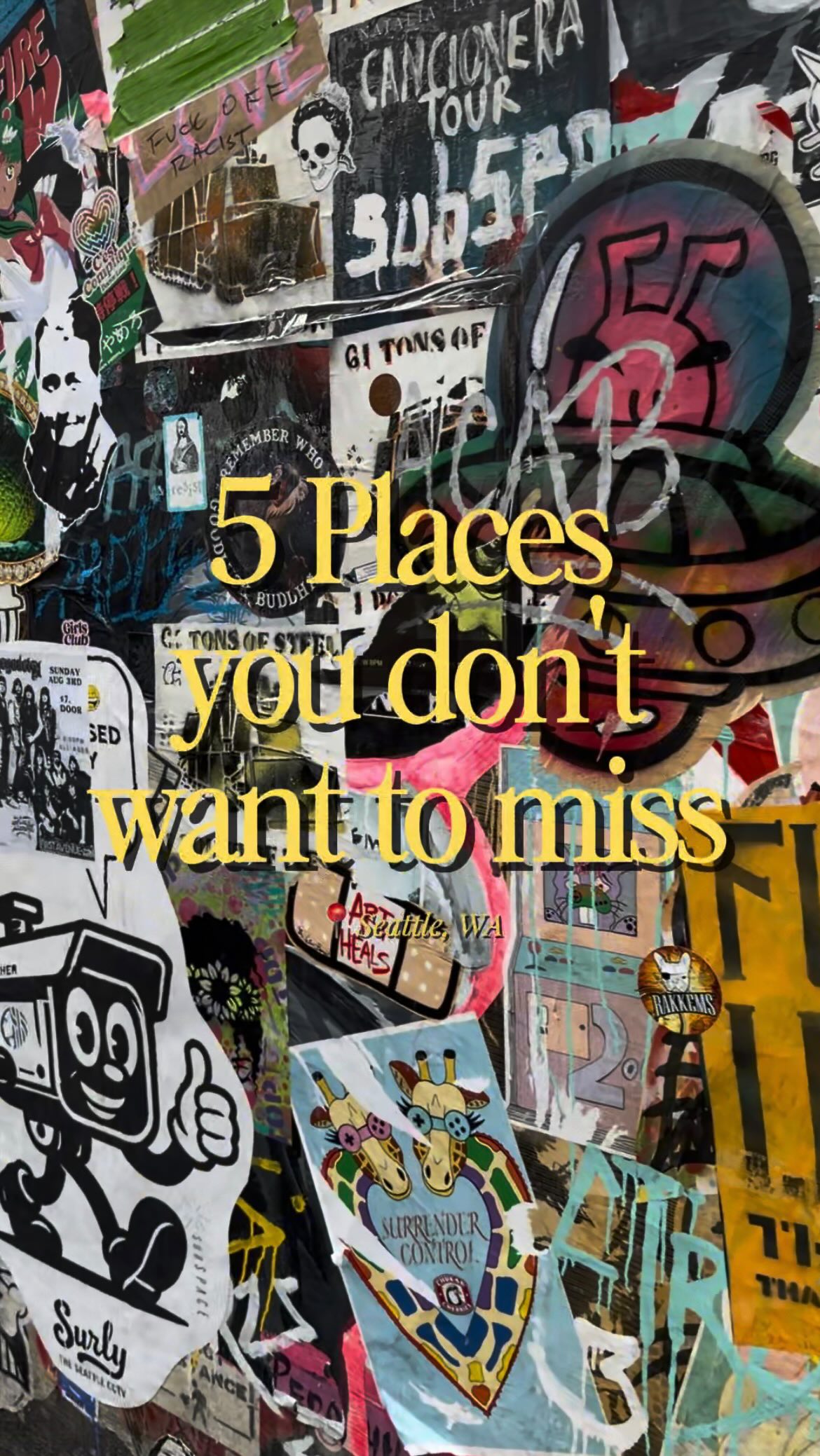 Unique Seattle Spots: Art, Gnomes, Libraries, and Gum