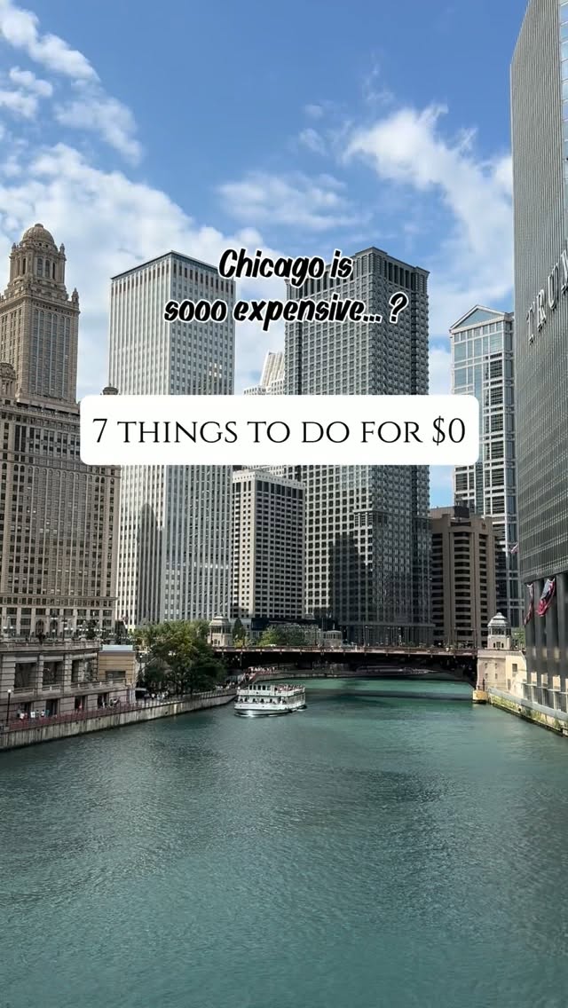 Free Chicago Attractions Including Parks and Riverwalk