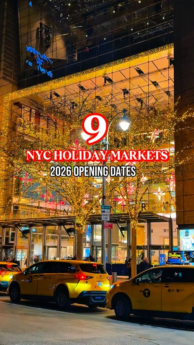 New York City Holiday Markets Offer Festive Shopping