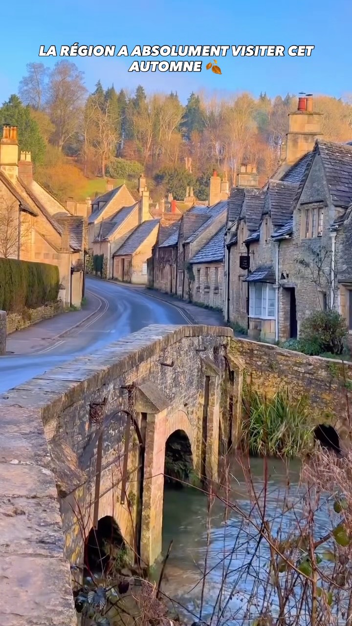 Autumn's Charm in England's Golden Villages