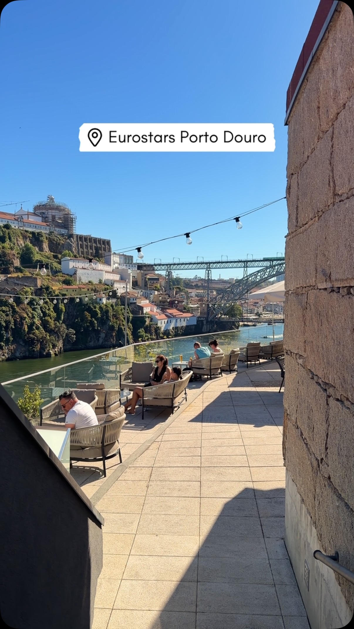Porto Rooftop Views Featuring Luís I Bridge