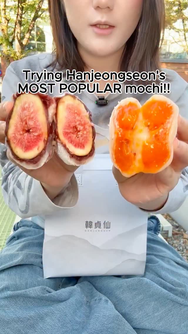 Hanjeongseon Fruit Mochi Varieties in Seoul