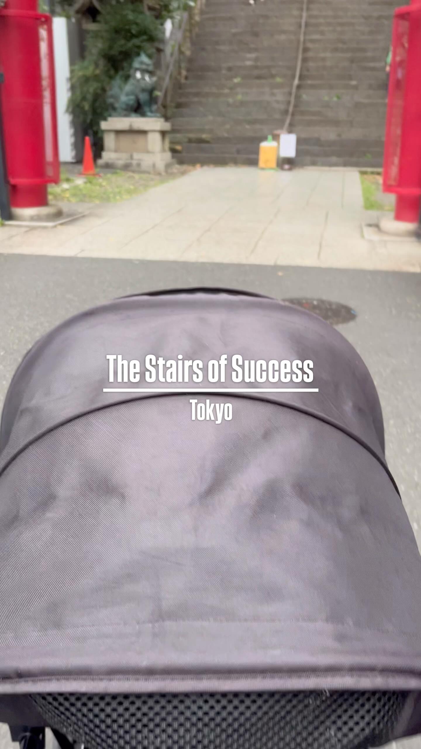 Atago Shrine's Steep Stairs of Success