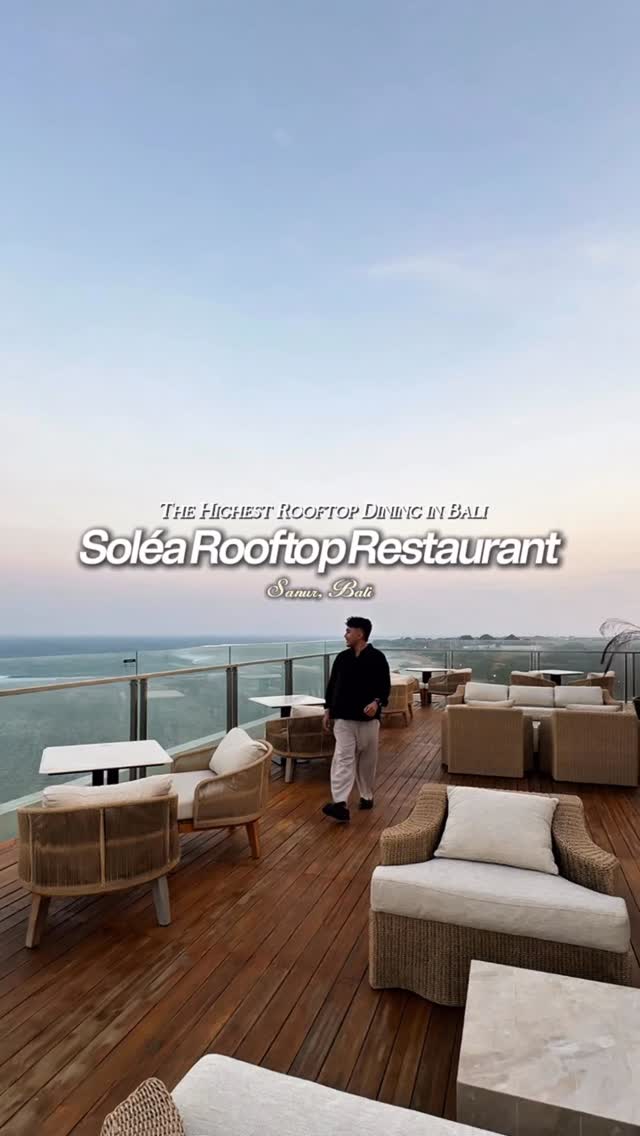 Bali's Highest Rooftop Restaurant Offers Panoramic Views