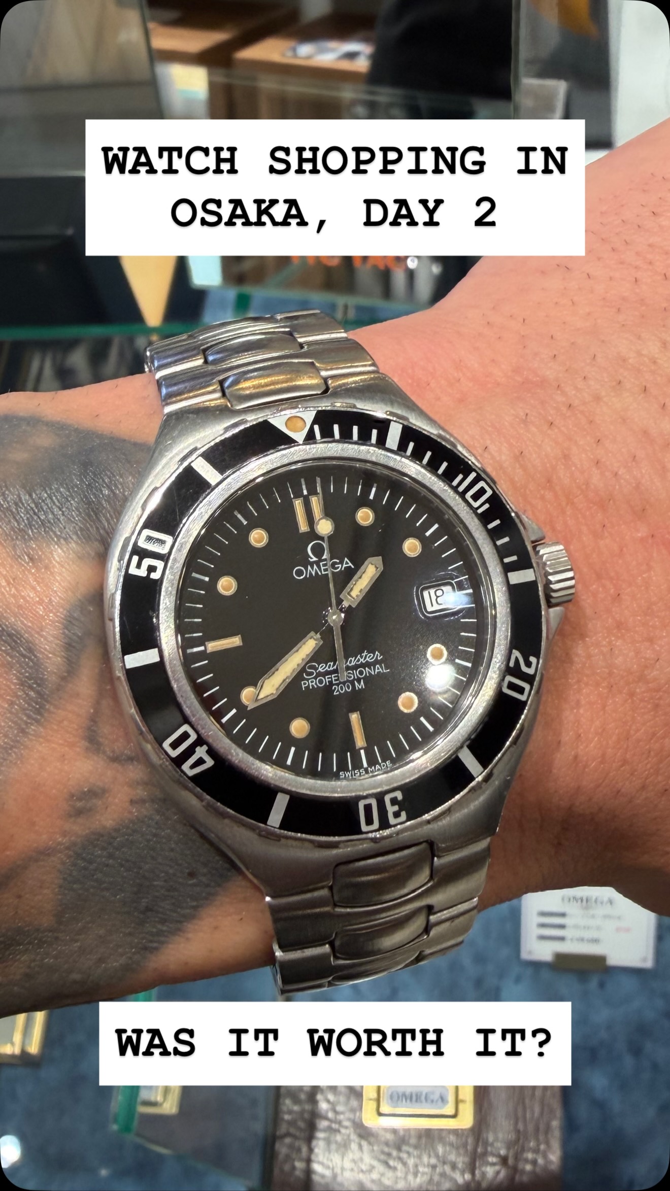Osaka Watch Shopping Tour: Pawn Shops to Luxury