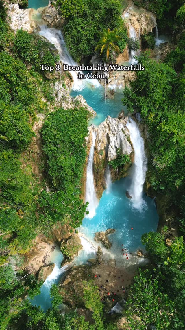 Cebu's Top Three Breathtaking Waterfalls