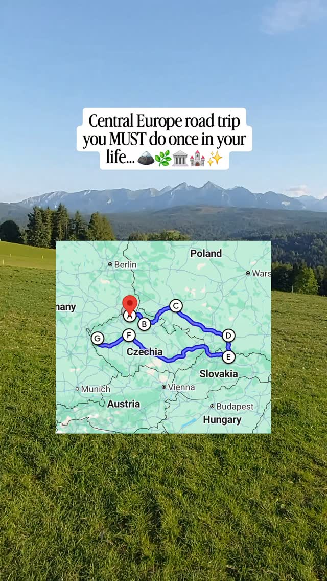 Central Europe Road Trip: Cities, Nature, and History