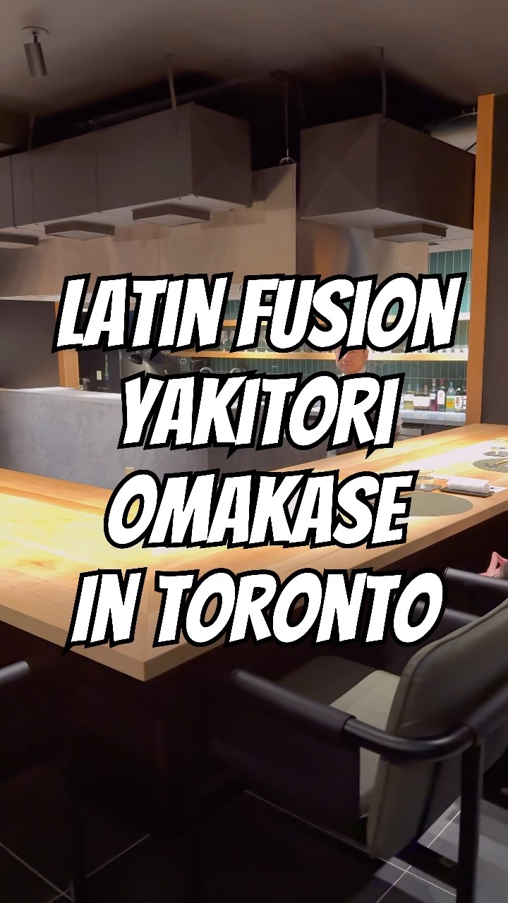 Latin Fusion Yakitori Omakase Experience In Toronto
