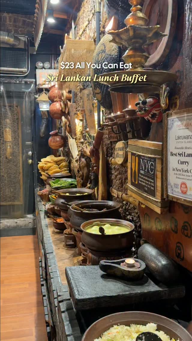 Sri Lankan Buffet Dining Experience