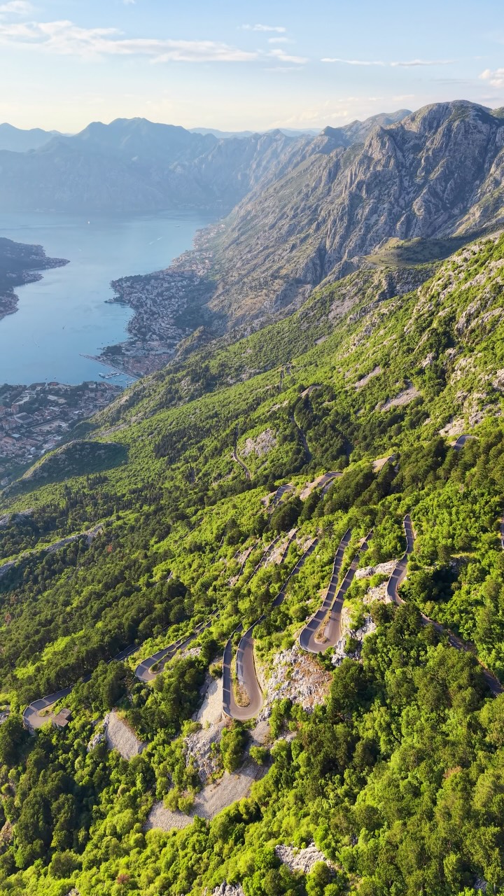Europe's Most Winding Mountain Road: Kotor