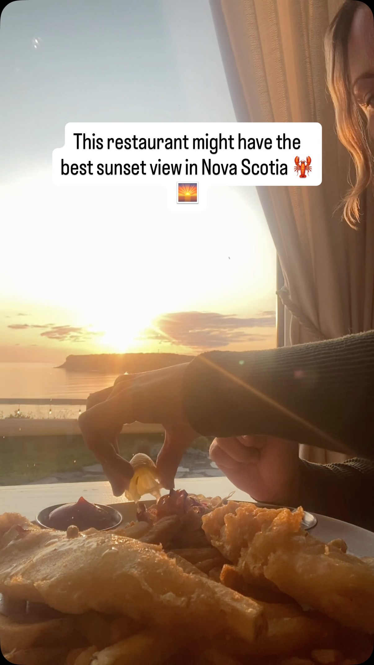 Chéticamp Restaurant Offers Scenic Sunset Views