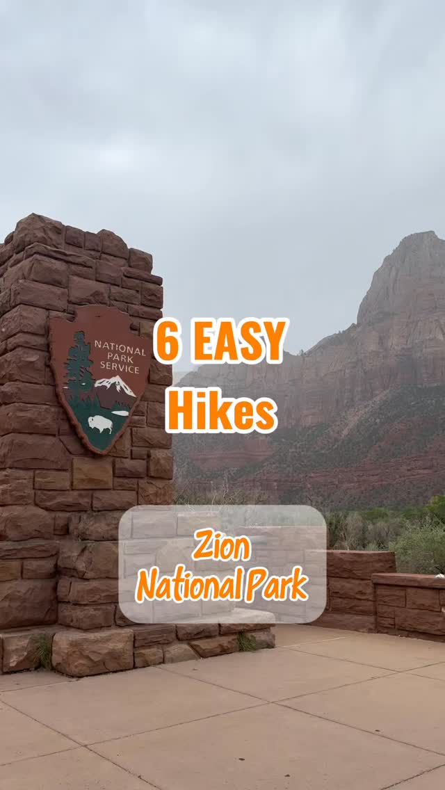Easy Hikes And Scenic Spots In Zion National Park