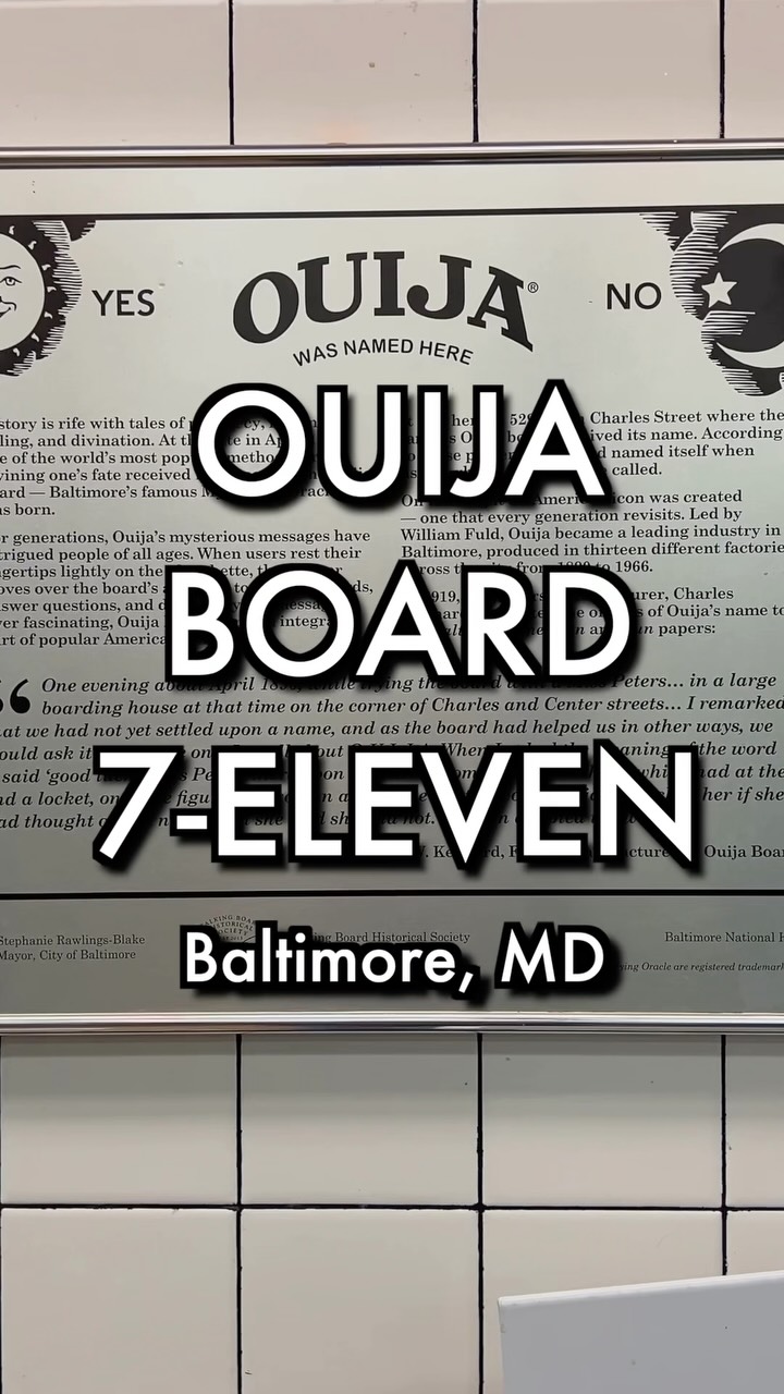 7-Eleven: Birthplace of the Ouija Board Name