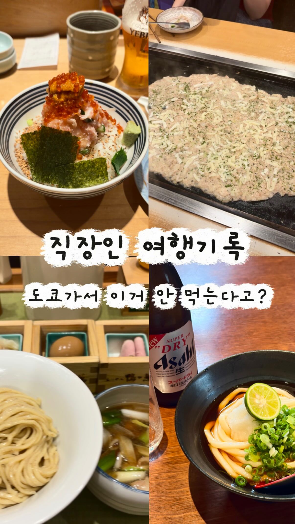 Tokyo Dining: Seafood Bowls, Monjayaki, and Ramen