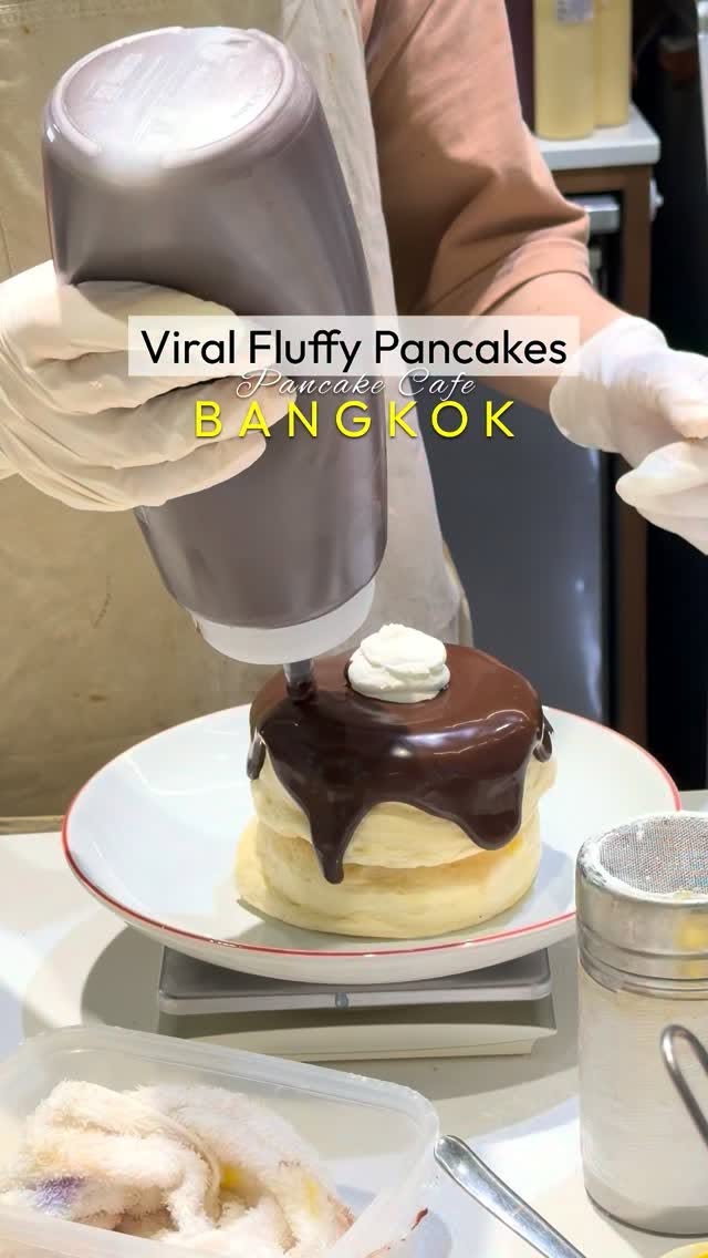 Fluffy Japanese Soufflé Pancakes At ICONSIAM