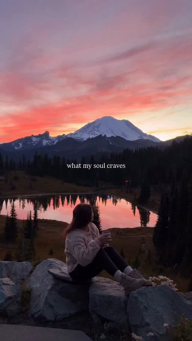 Tipsoo Lake and Mount Rainier Sunset Views