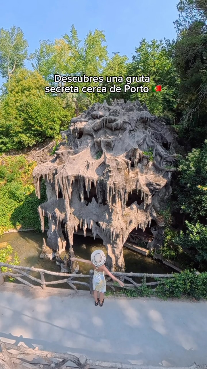 Secret Grotto Near Porto, Portugal
