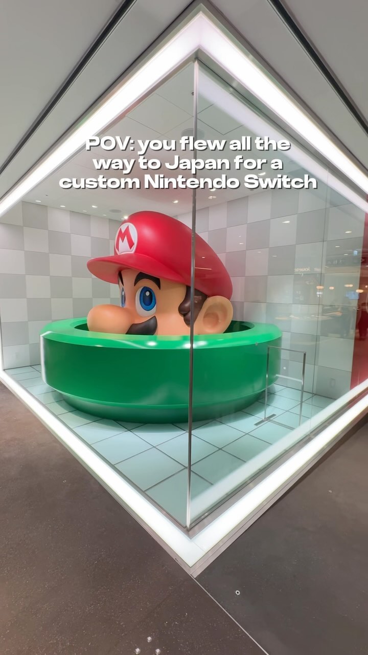 Nintendo Stores Across Japan Offer Customization