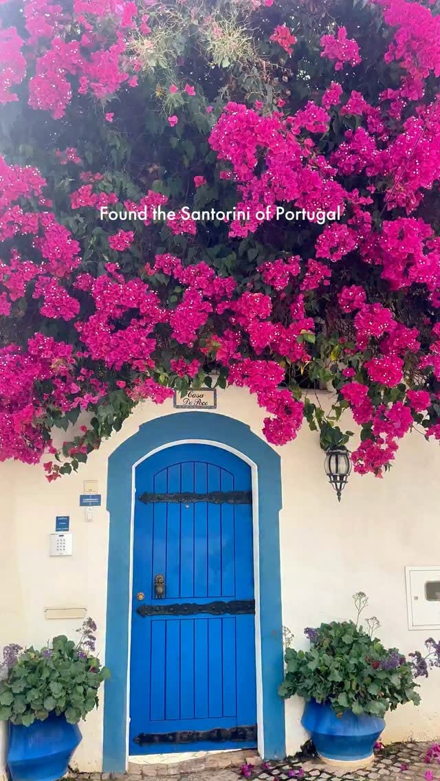Charming Algarve Coastal Village With Whitewashed Homes