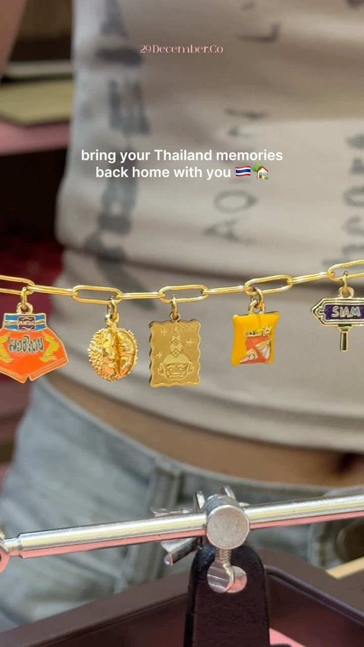 Thai-Inspired Charms At A Bangkok Jewelry Store