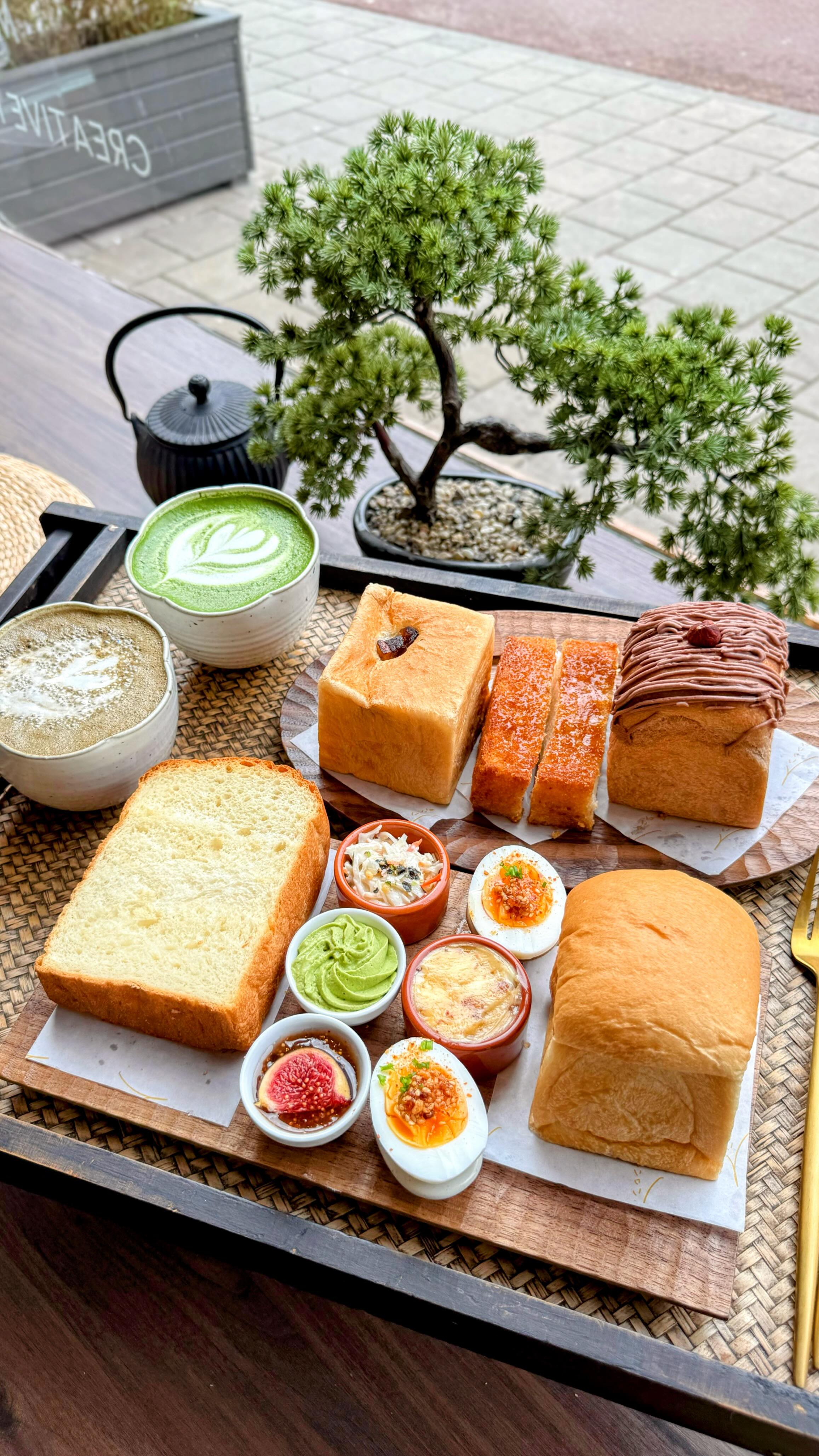 Japanese Milk Bread Breakfast In Amsterdam