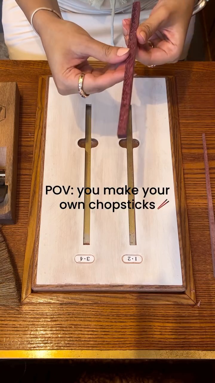 Chopstick Making Experience in Kawagoe