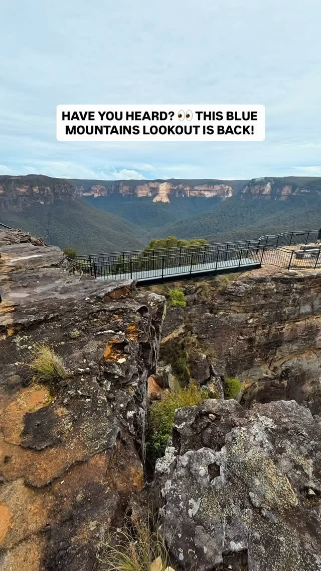Blue Mountains Lookout Reopens After Six Years