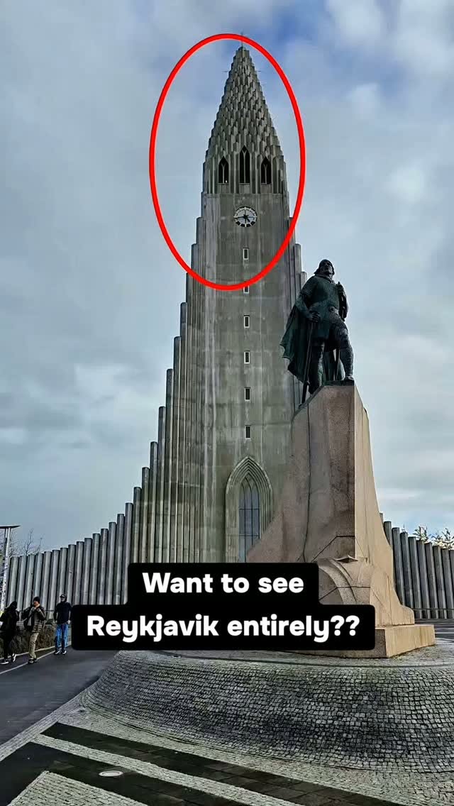 Hallgrimskirkja Church Offers Panoramic Reykjavík Views