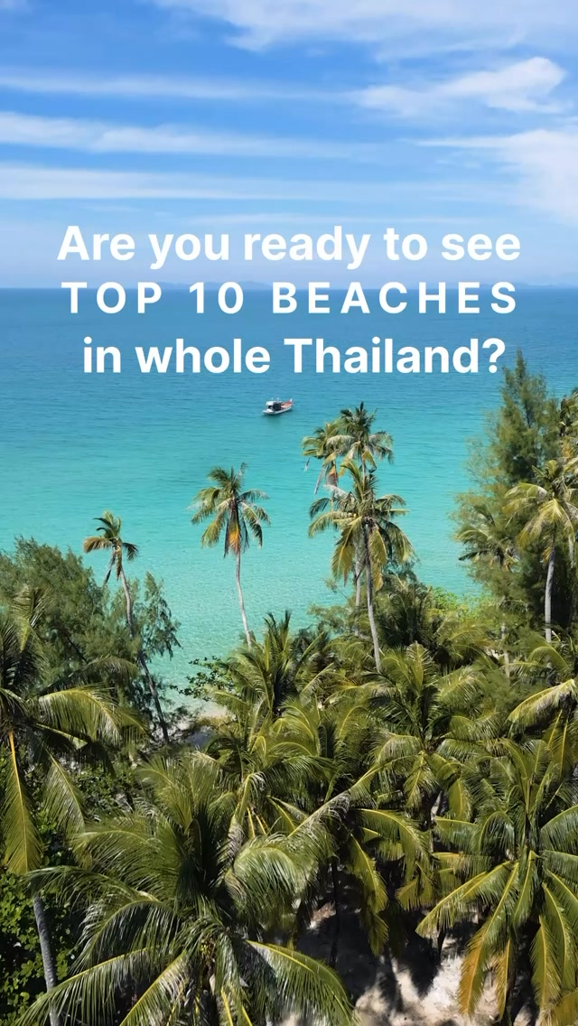 Stunning Thai Beaches With Turquoise Waters