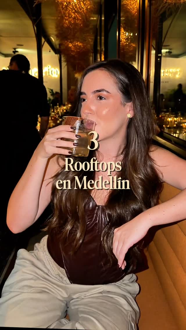 Medellín Rooftops With Vibrant Ambiance And Cocktails