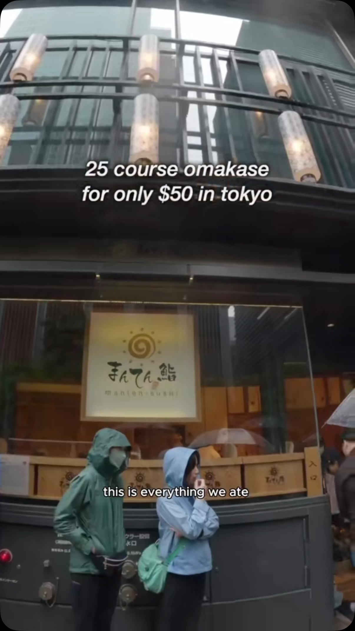Tokyo Omakase Sushi Offers 25 Courses