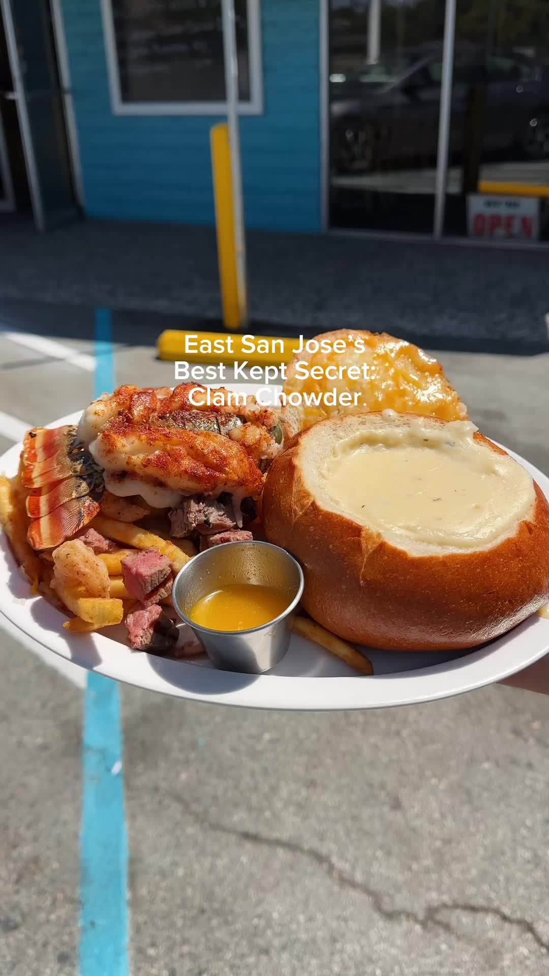 Rosy's Fish City Specializes in Clam Chowder