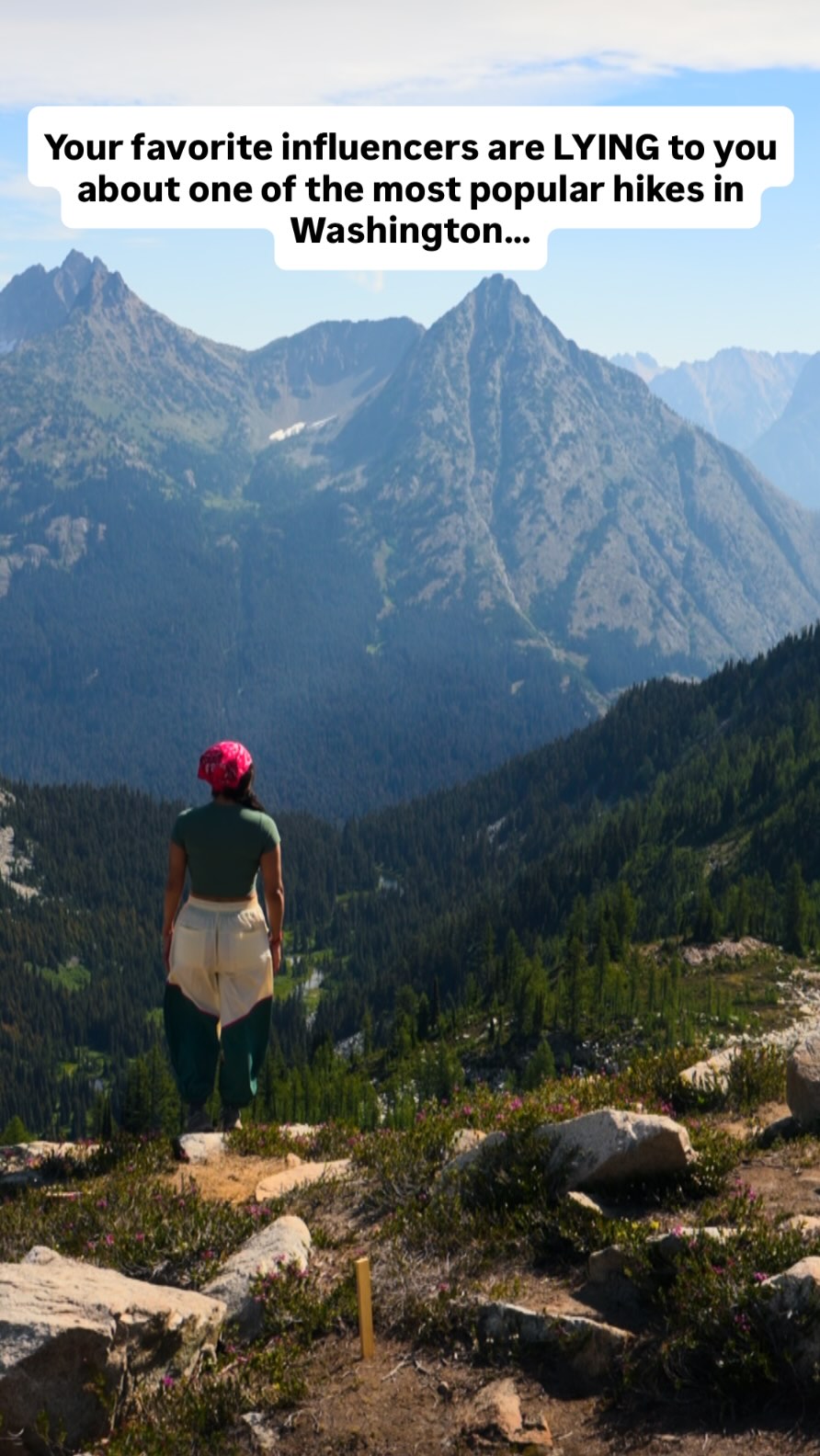Heather-Maple Pass Loop: National Forest vs. Park