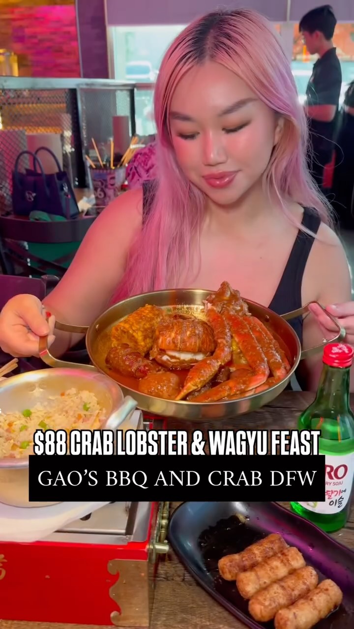 Gao's BBQ Features $88 Seafood and Wagyu Feast