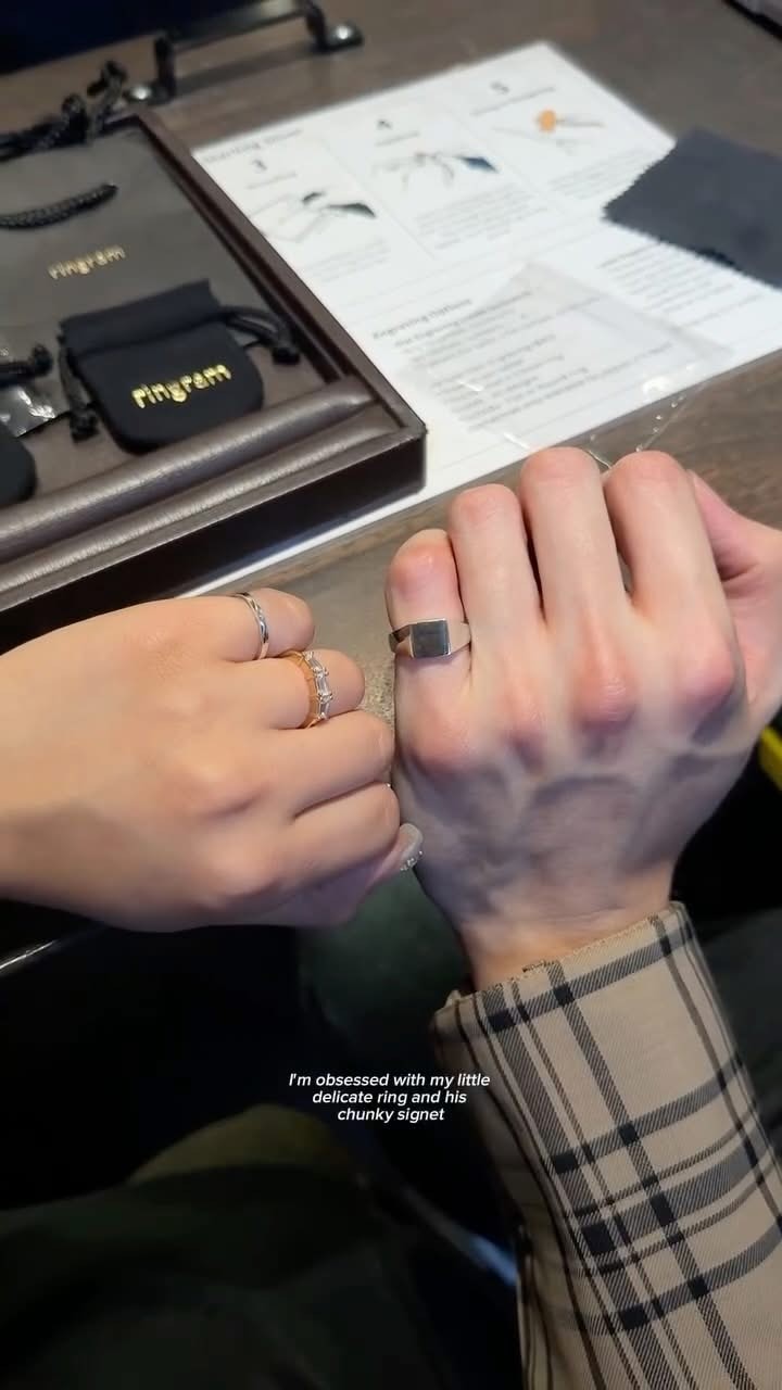 Couple Crafts Custom Rings at NYC Jewelry Studio