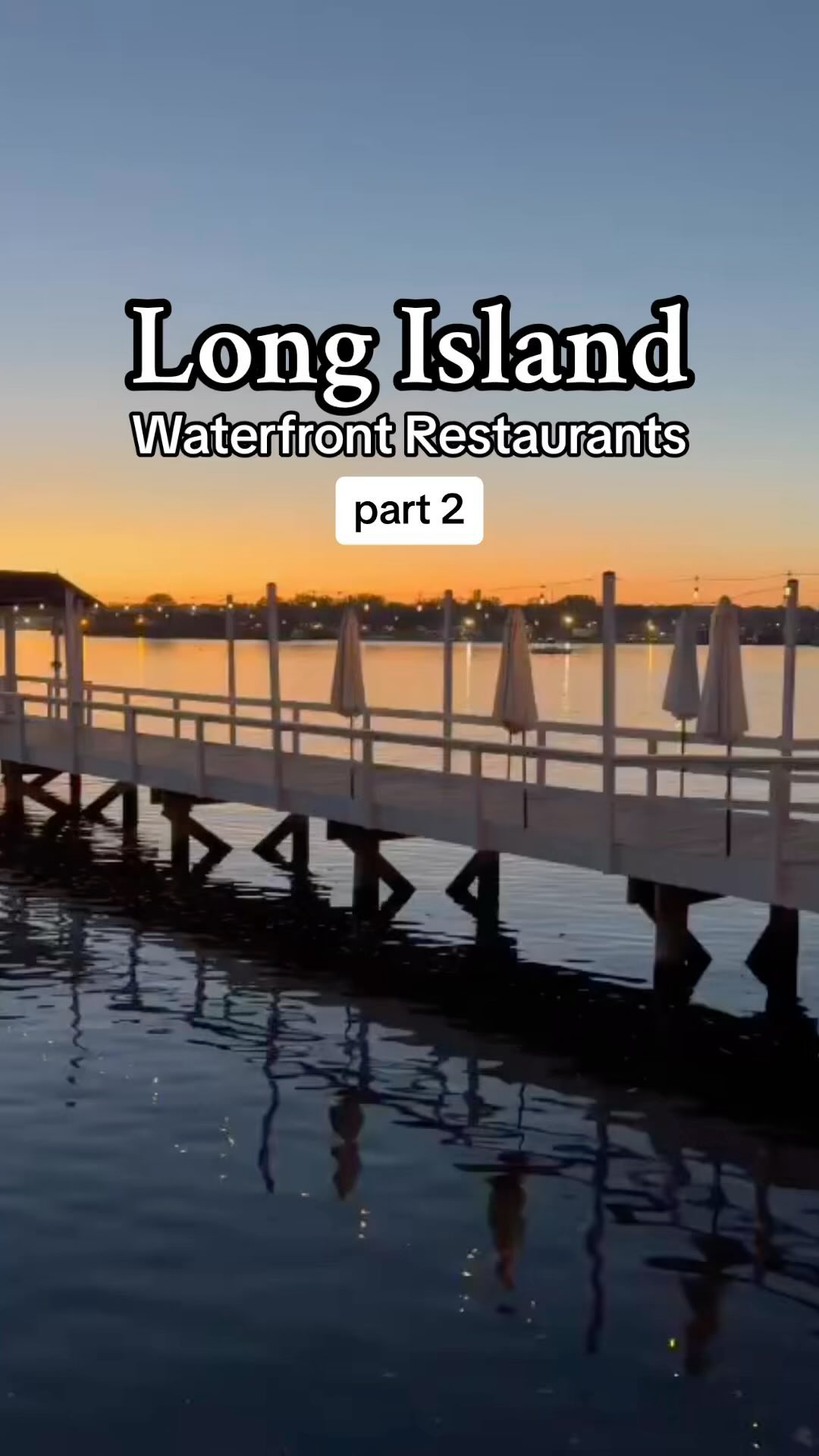 Long Island Waterfront Restaurants Offer Scenic Dining