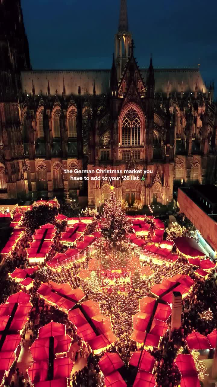 Cologne Cathedral's Christmas Market Enchantment