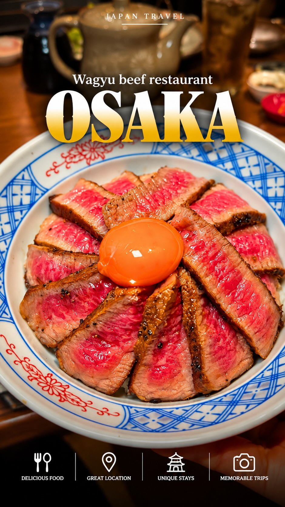 Osaka's Affordable A5 Wagyu Rice Bowl Experience