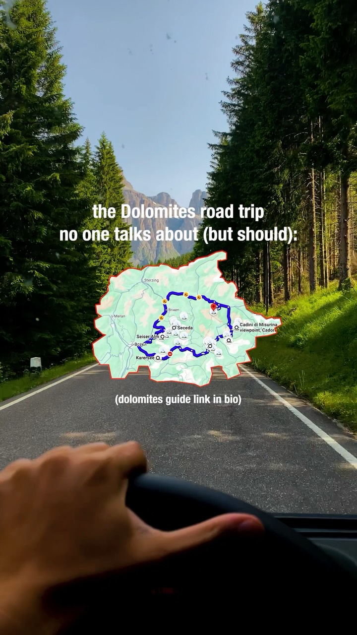 Dolomites Road Trip: Lakes, Mountains, and Scenic Views