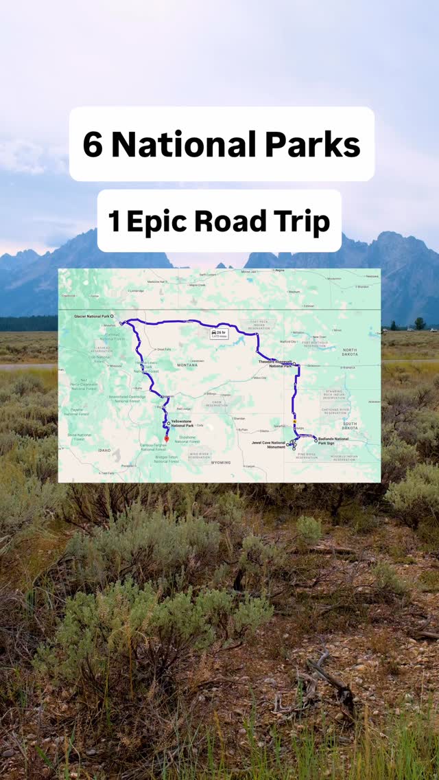 Epic Road Trip Through Six National Parks