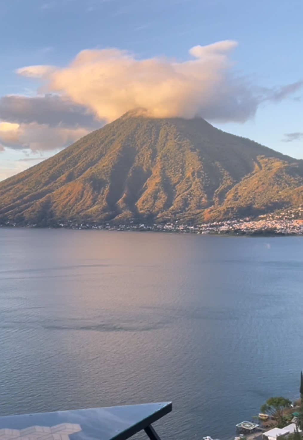 Guatemalan Volcanoes Bordering Lake Atitlán