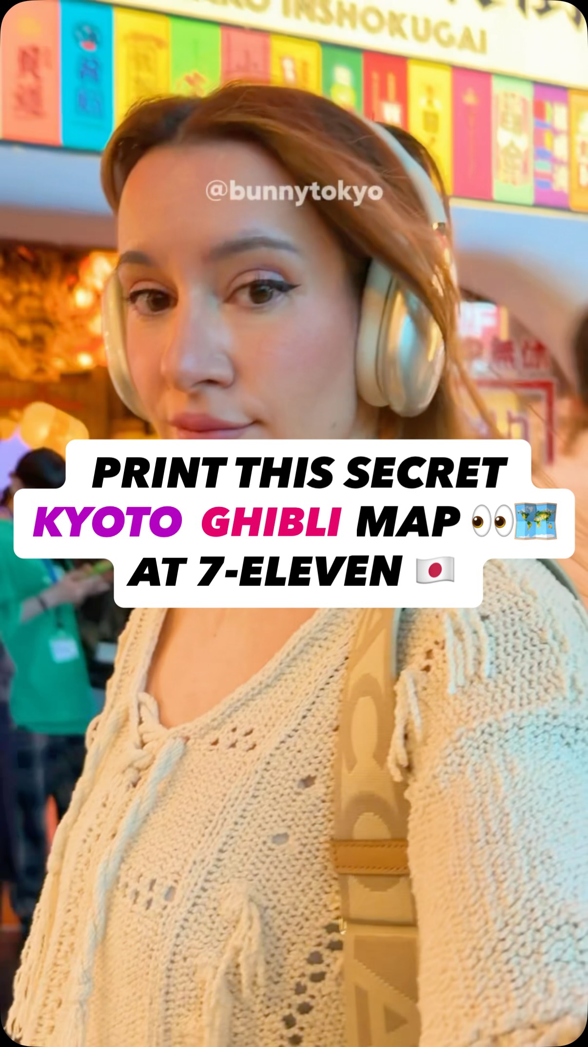 Print Ghibli Kyoto Maps At 7-Eleven