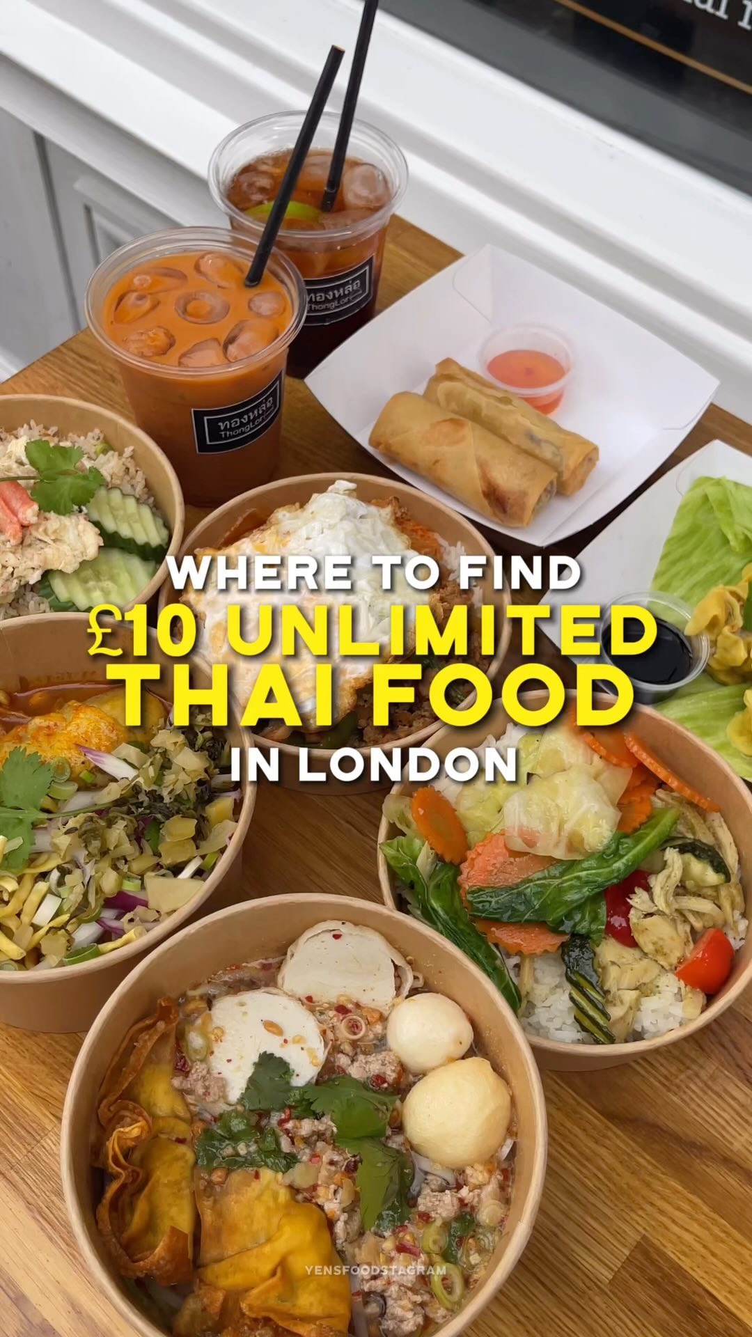 Thonglor Express: London's Unlimited Thai Buffet