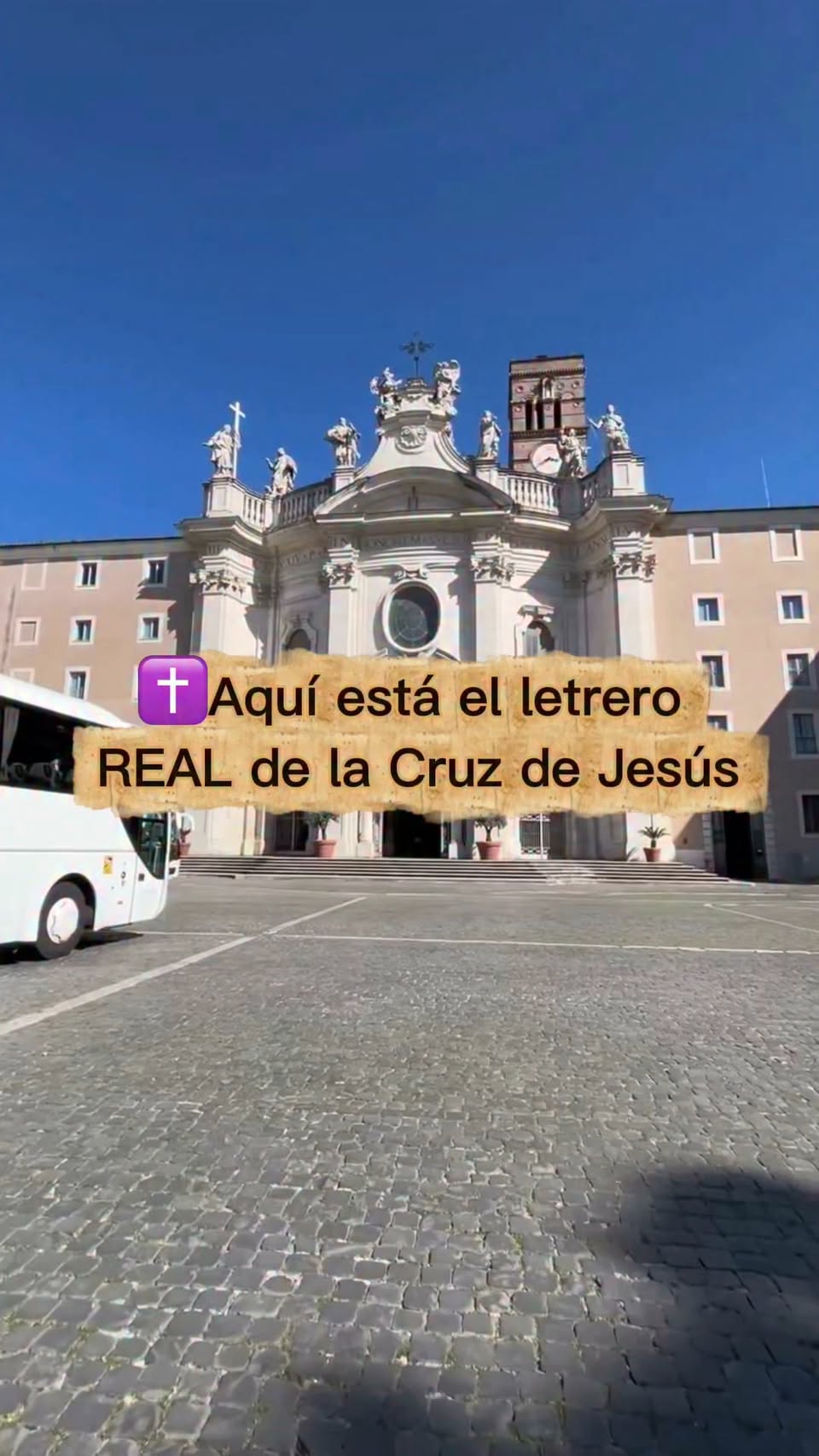 Rome's Basilica Houses Holy Relics of the True Cross