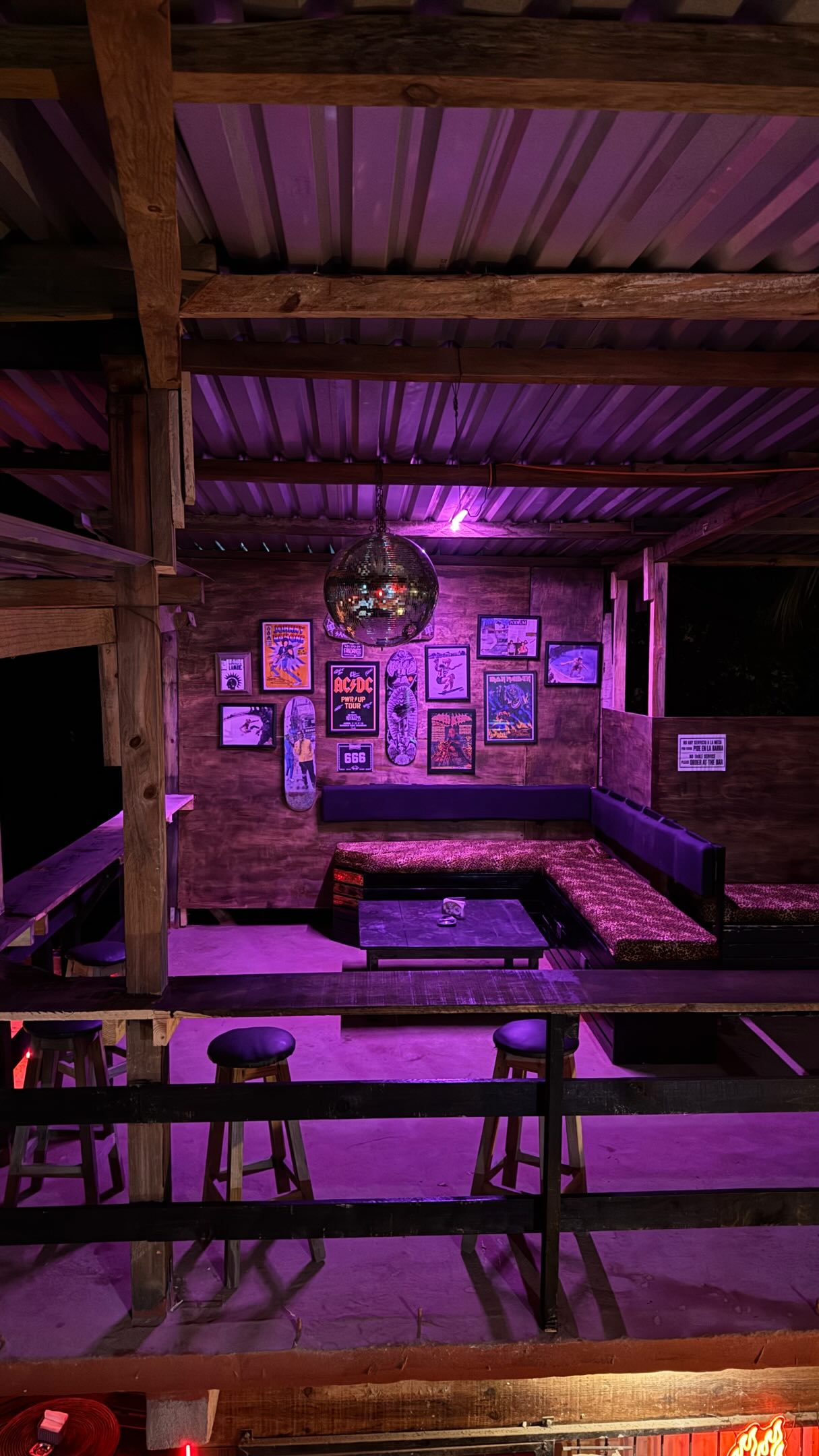 Boneyard Bar In La Punta, Puerto Escondido