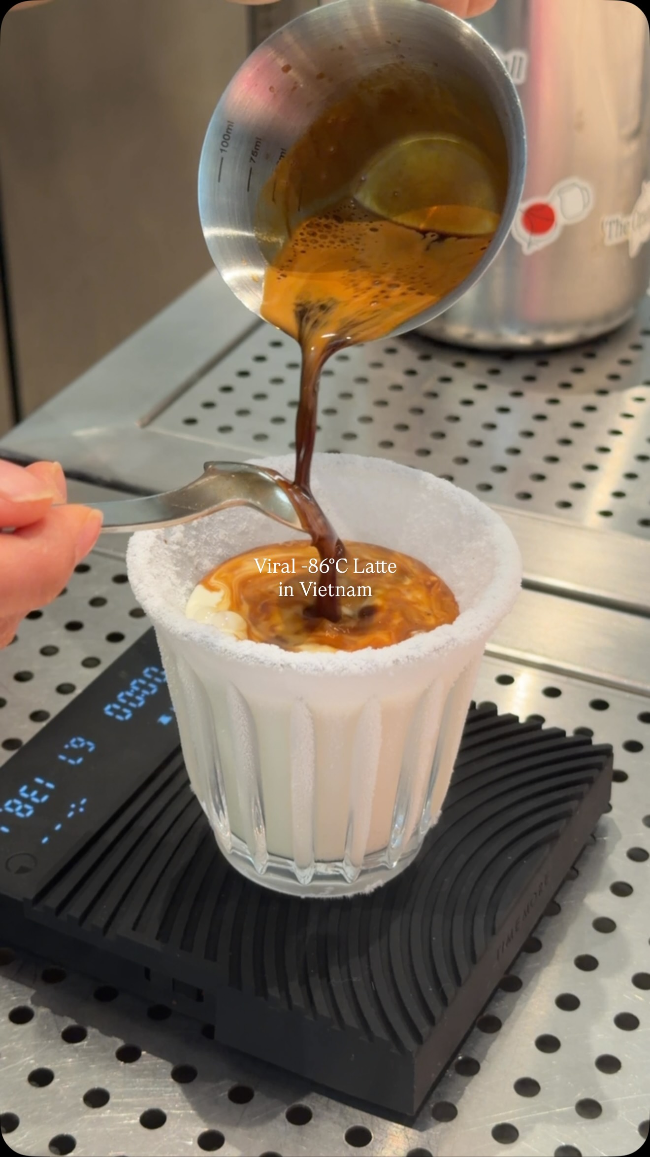 Orange Ball Cafe Serves Unique -86°C Latte