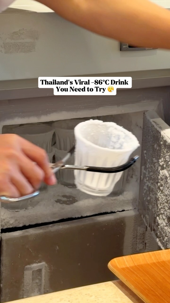 Bangkok's Ultra-Cold Layered Coffee Drinks
