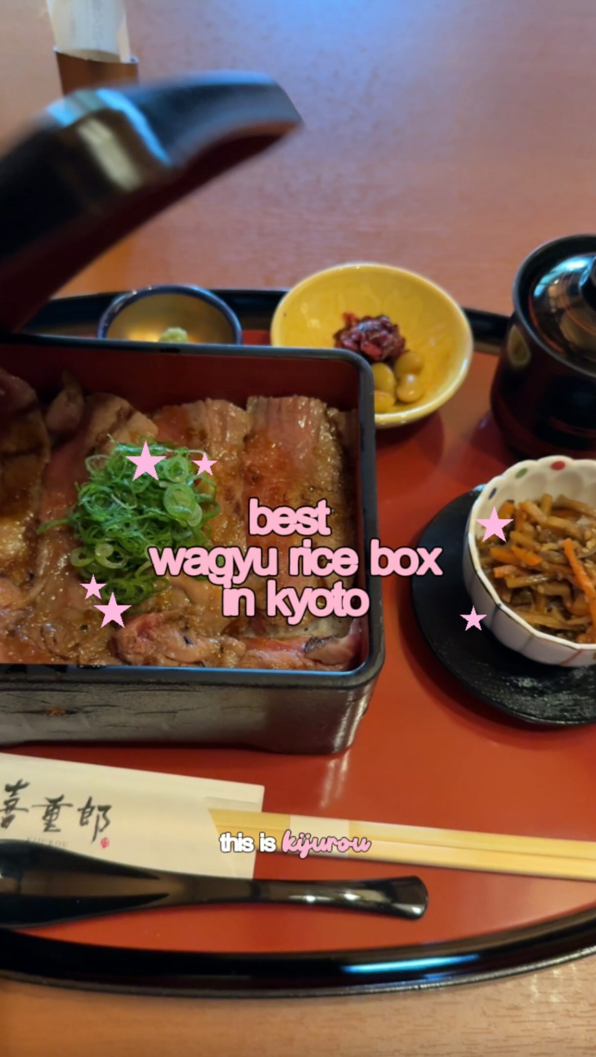Kyoto Wagyu Restaurant Near Bamboo Forest