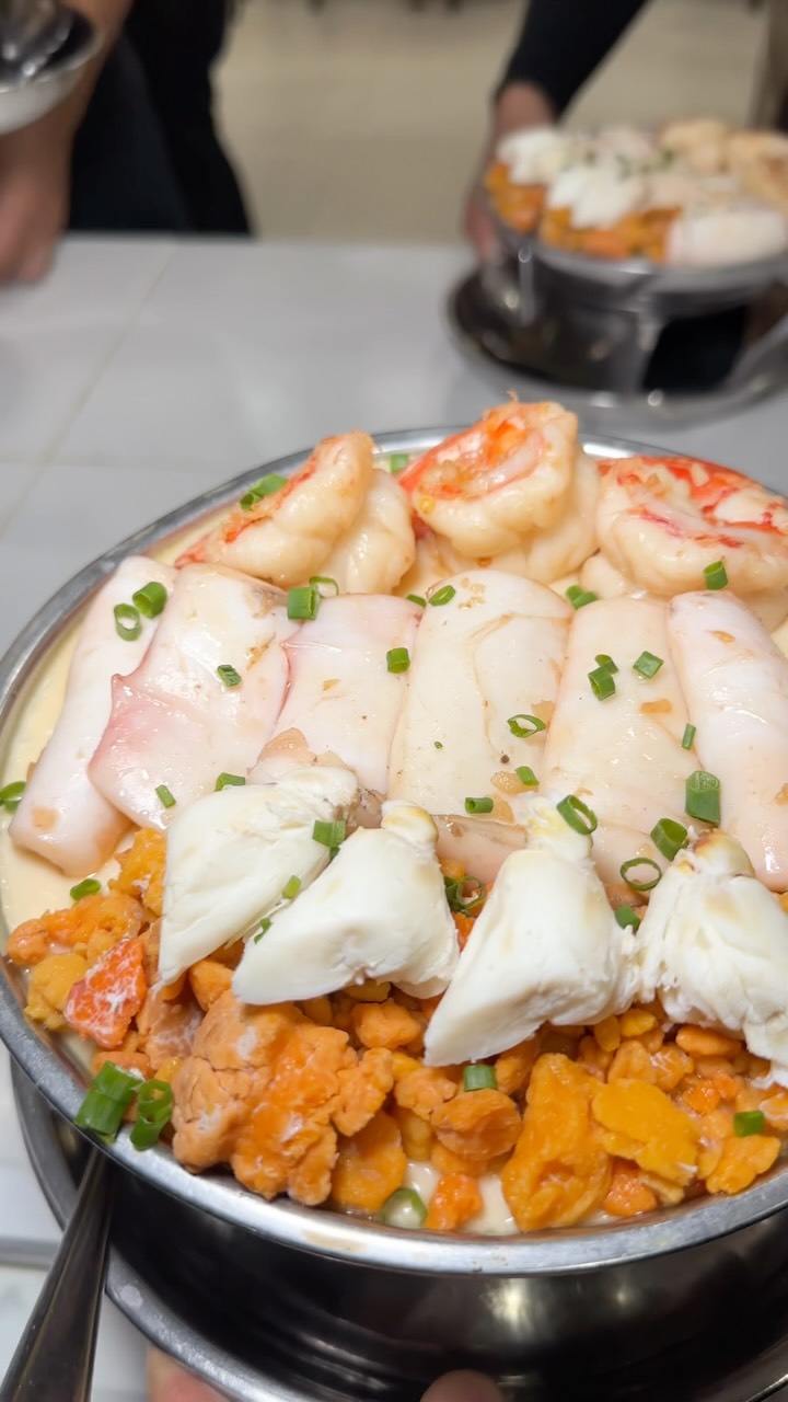 Mae Klong Hua Pla Mo Fai's Steamed Egg Custard